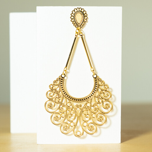 Earrings- Chaton Margarita Drop