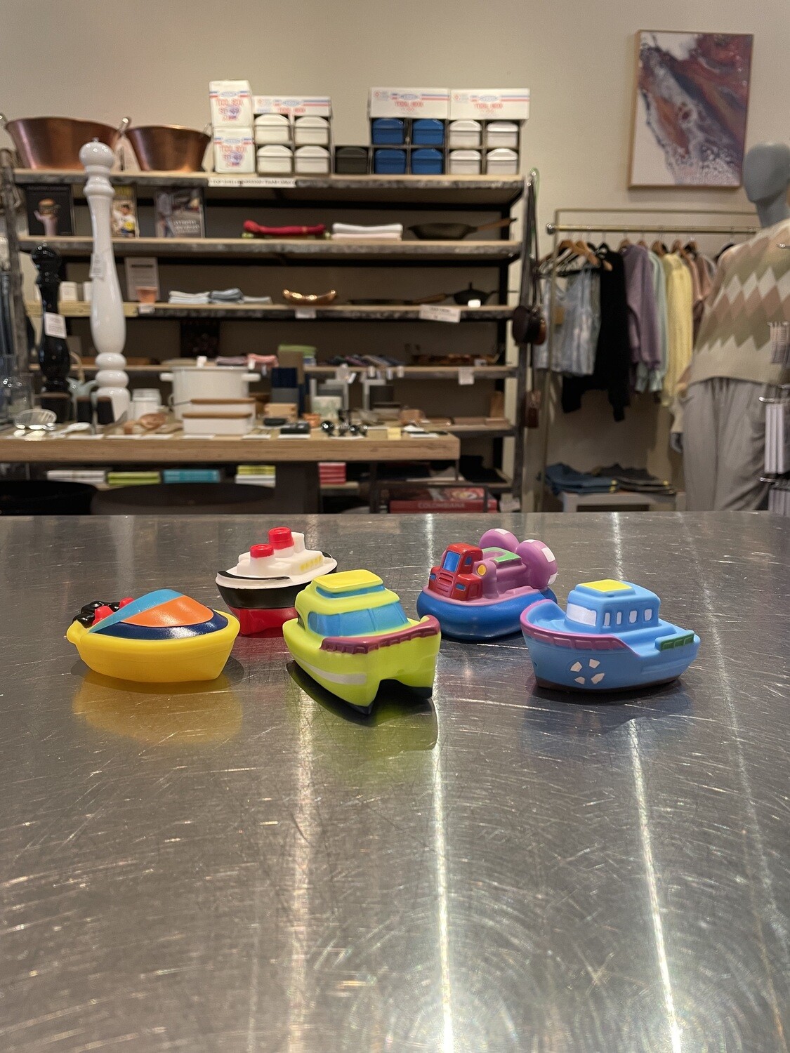 Boats Bath Toy Set