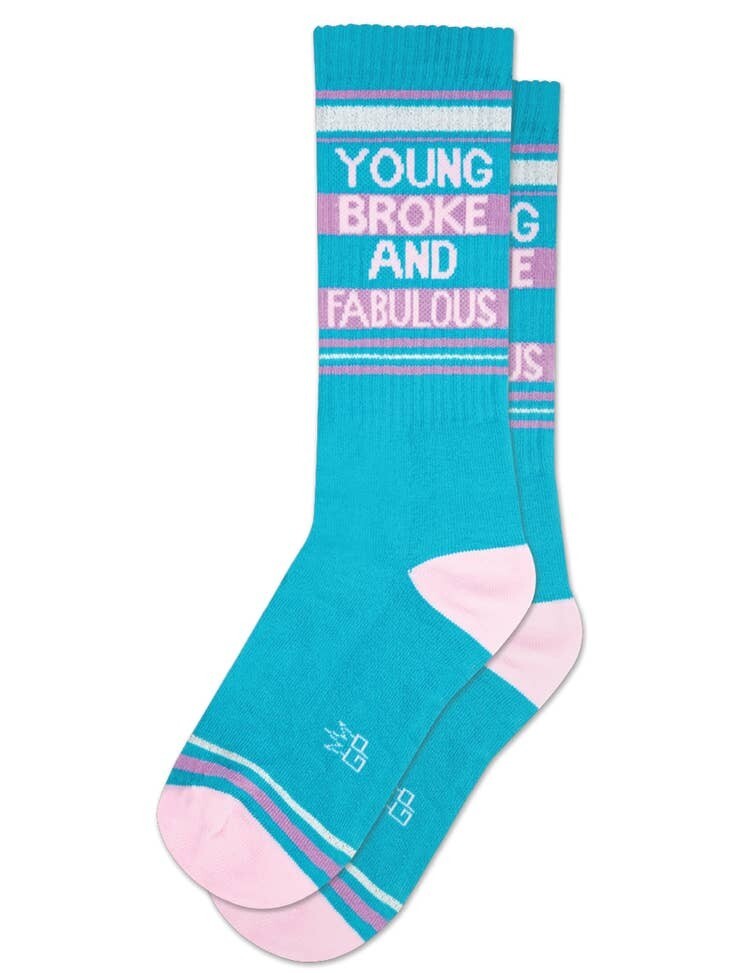Young Broke and Fabulous Socks
