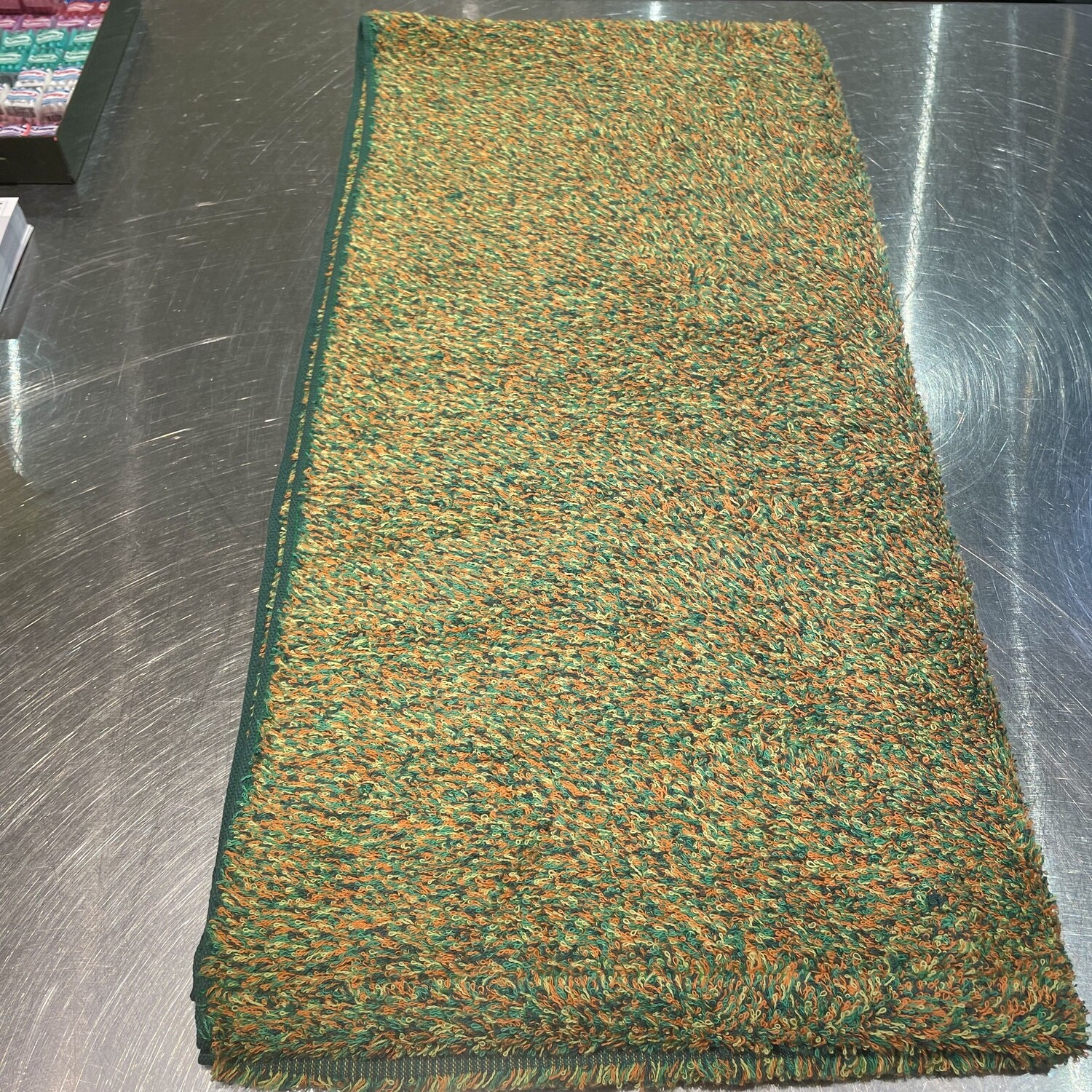 Japanese Melange Bath Towel - GREEN