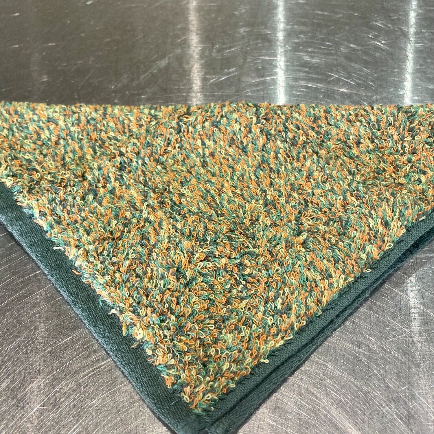 Japanese Melange Wash Cloth - GREEN