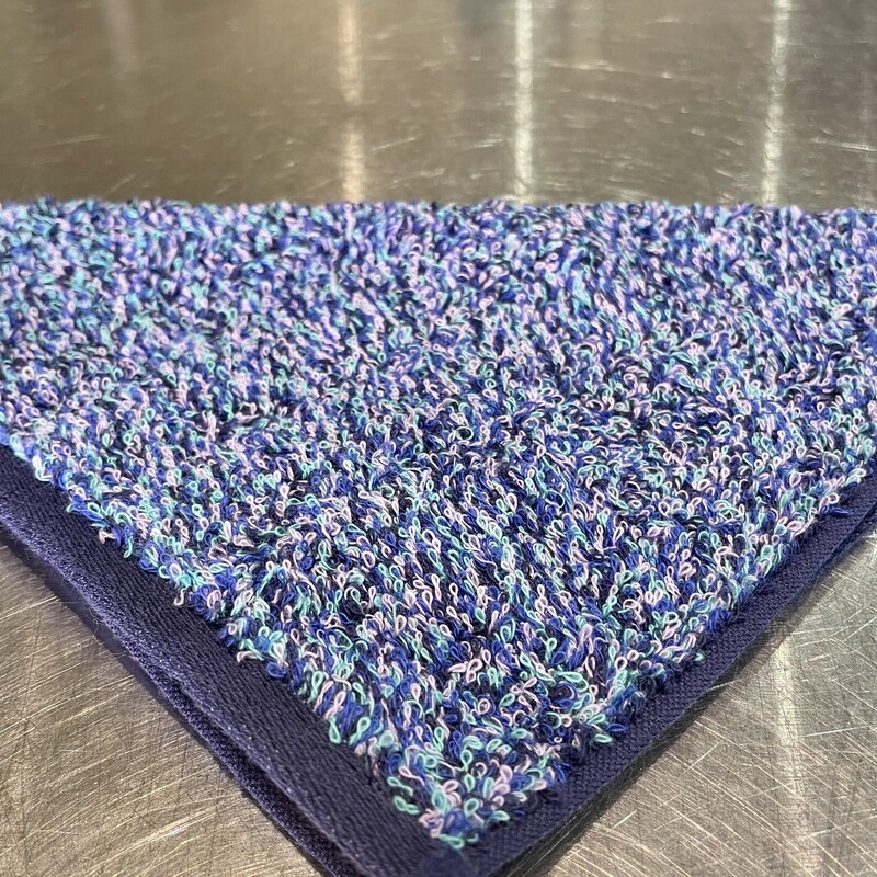 Japanese Melange Wash Cloth - BLUE