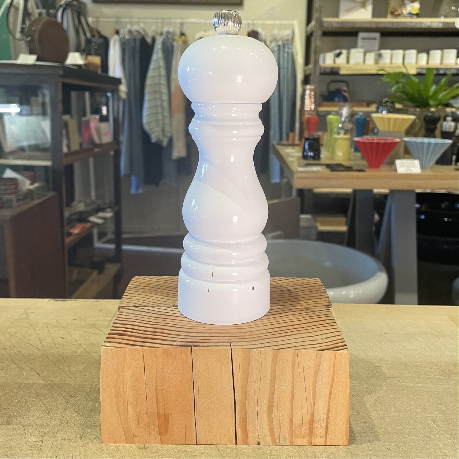 Pepper Mill White (8&quot;) - Single