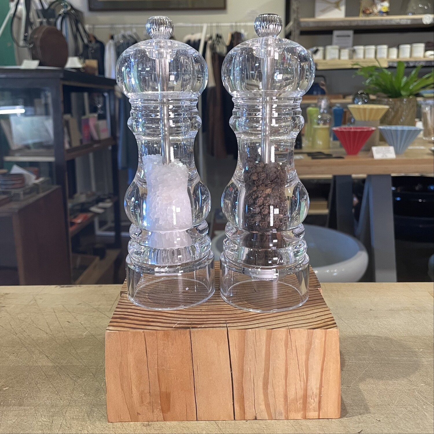 Acrylic Salt and Pepper Mills (8&quot;) - Set