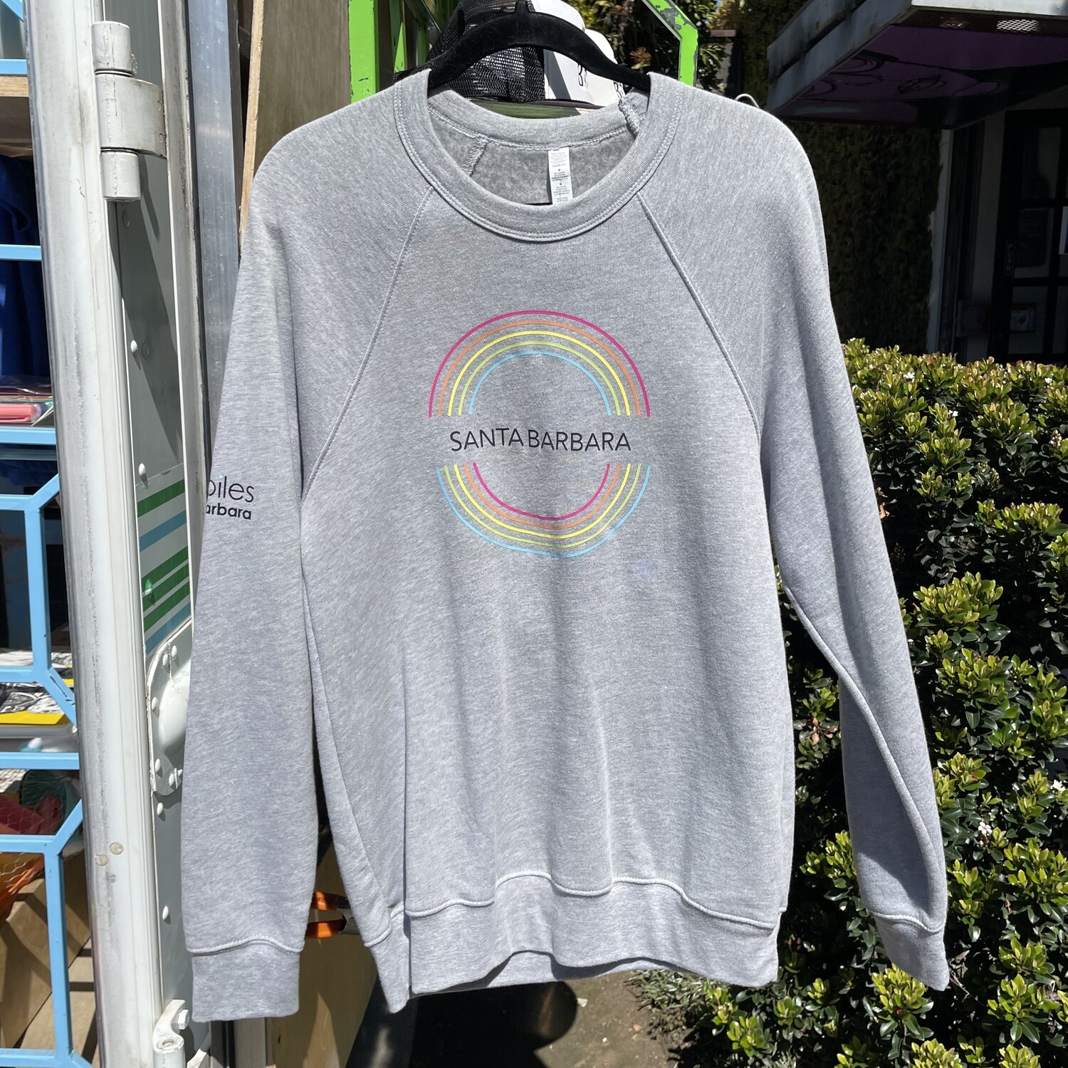 Sam Guzmàn X Double Rainbow Santa Barbara GREY CREW