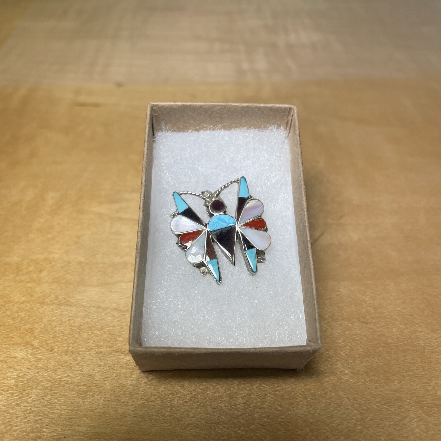 Sterling Butterfly Brooch