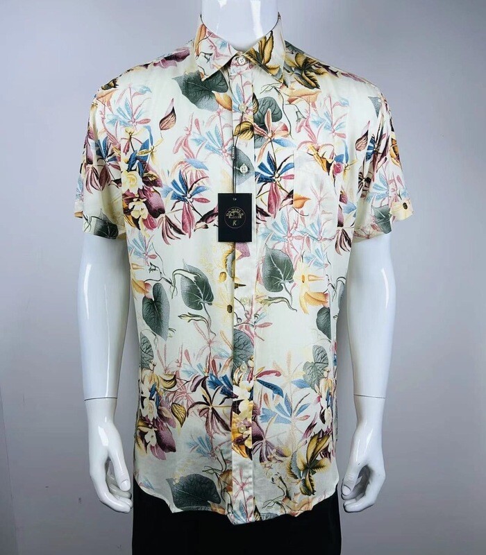 Mens Short Sleeve Button Down - Nicholls