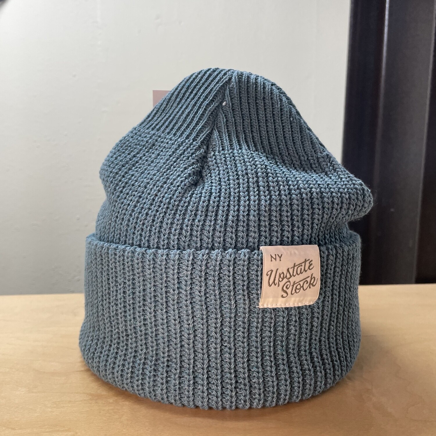 Up-cycled Cotton Beanie - Seafoam