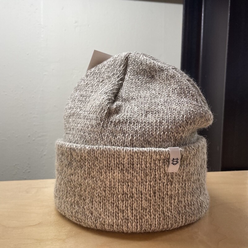 Ragg Wool Beanie - Oatmeal Melange
