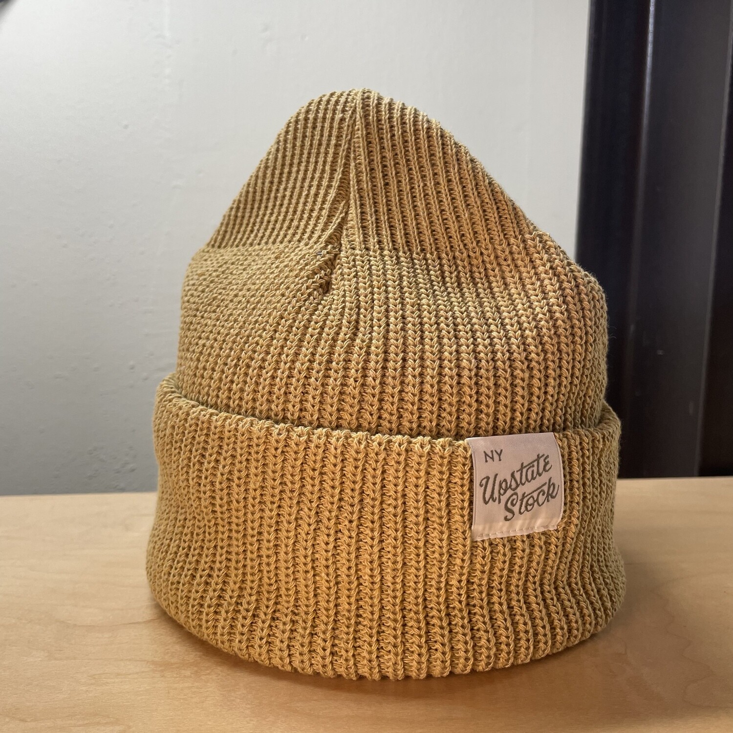 Up-cycled Cotton Beanie - Straw