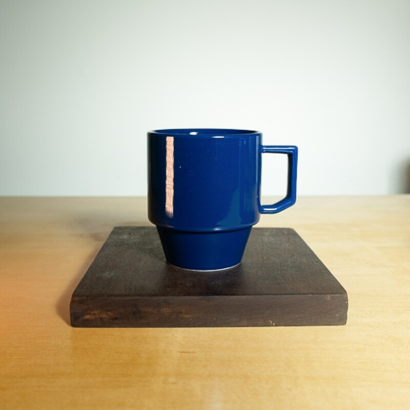 JAPANESE BLOCK MUG - NAVY