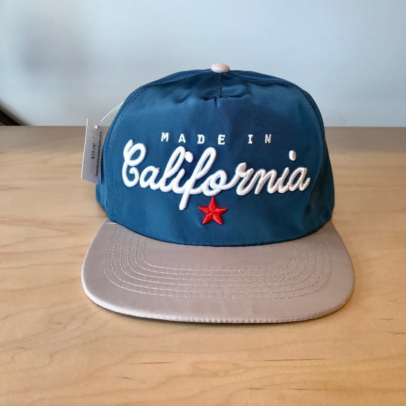 VERY LAST ONE EVER California Hat -Big Blue