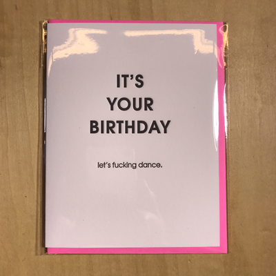 Its Your Birthday - Lets F**king Dance