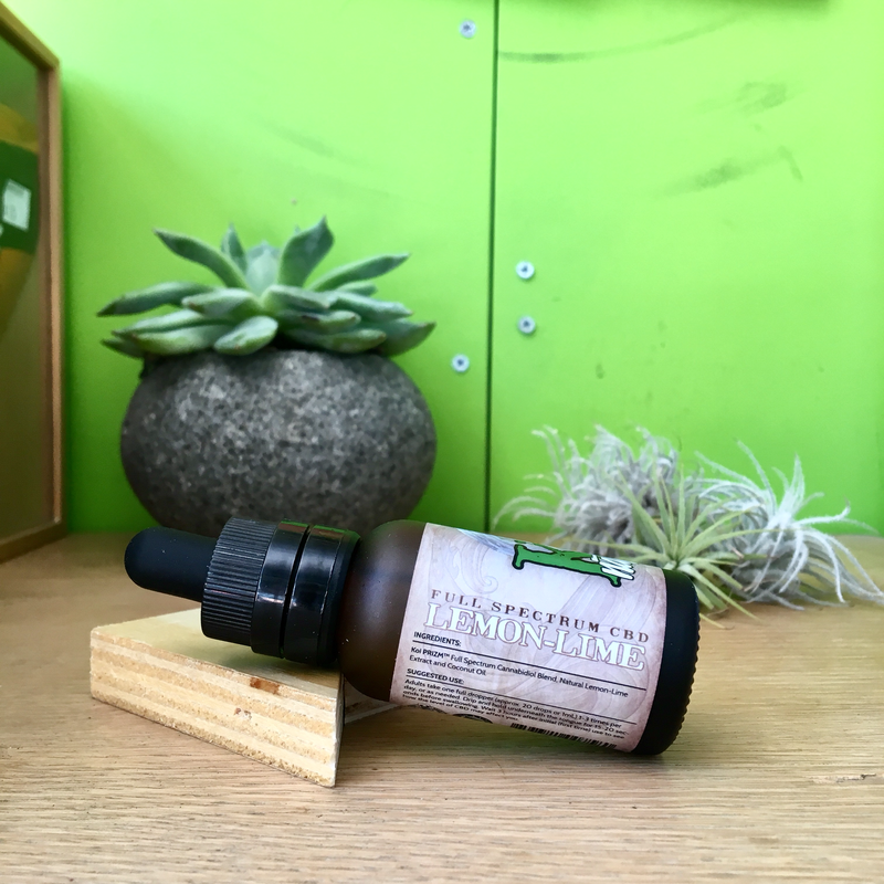 LEMON LIME CBD TINCTURE      250 / 500 / 1000 mg