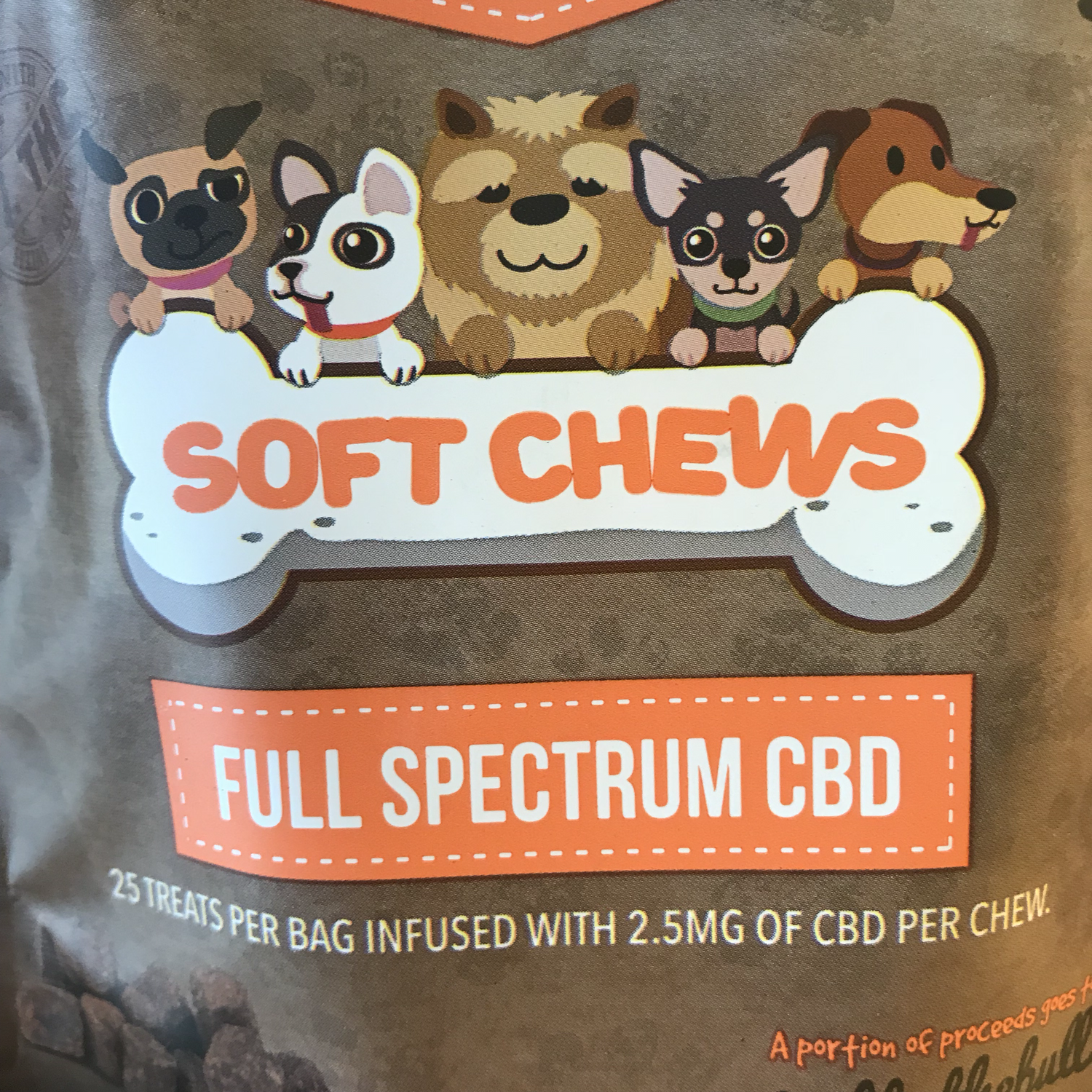 CBD SOFT CHEW DOG TREATS