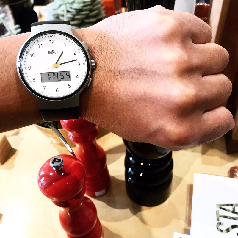 Braun Watch Digital and Analog