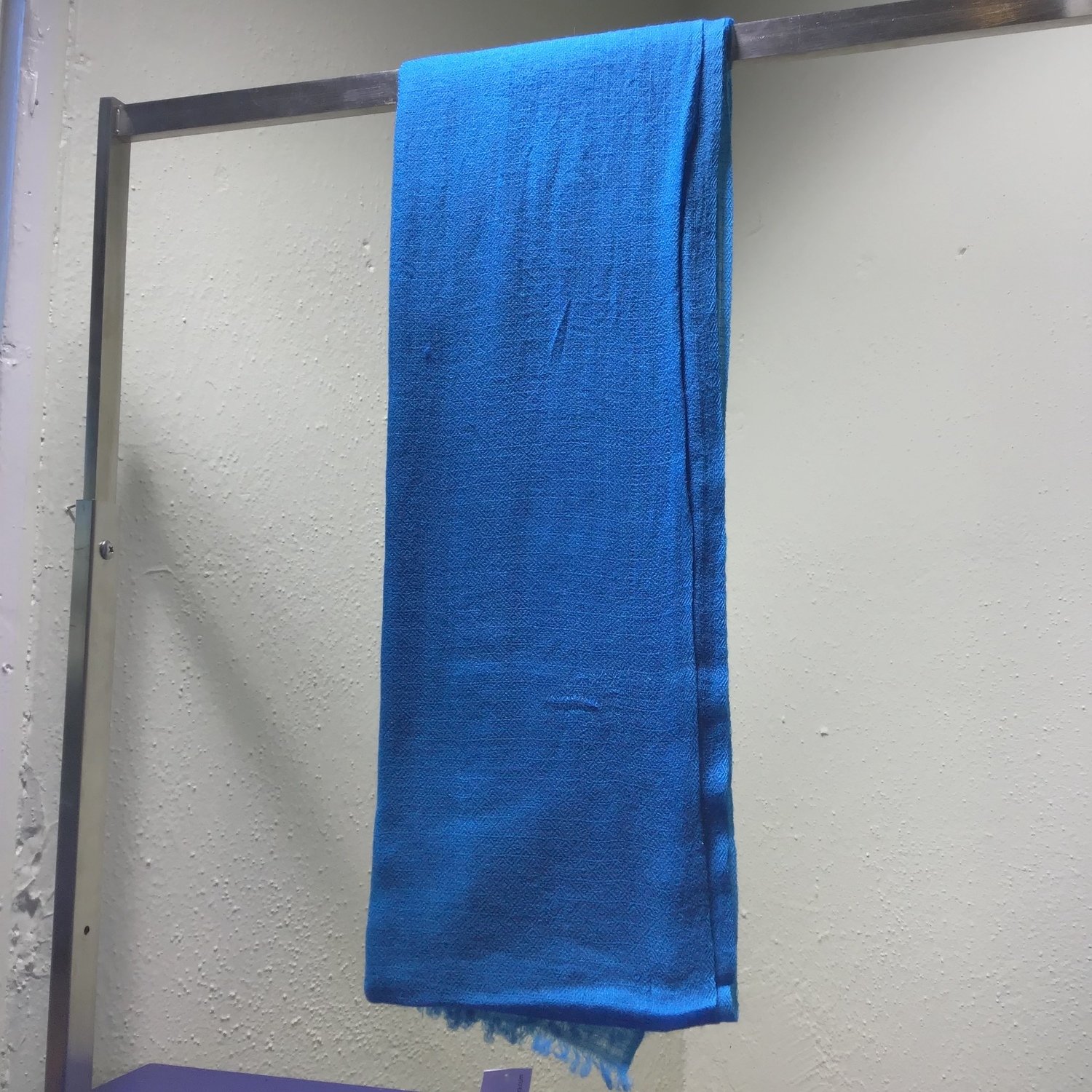 Cashmere Scarf Bright Blue