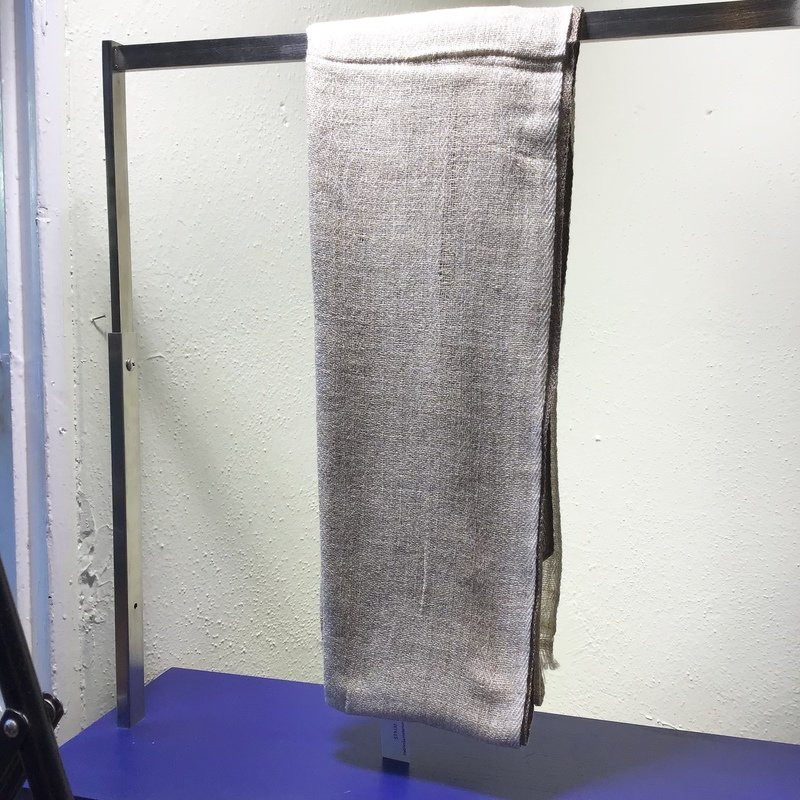 Cashmere Scarf Burlap Brown