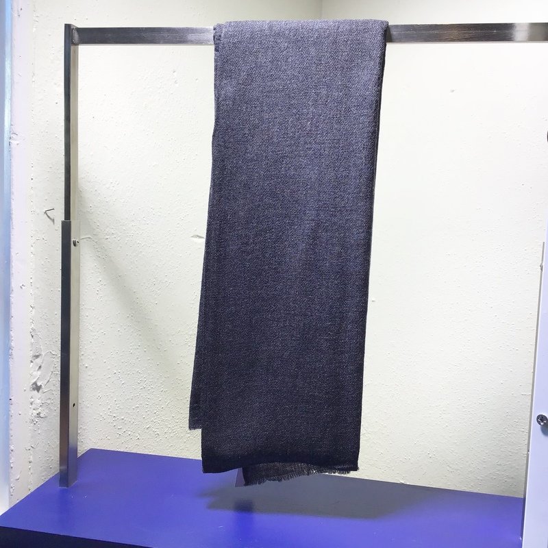 Cashmere Scarf Charcoal Grey