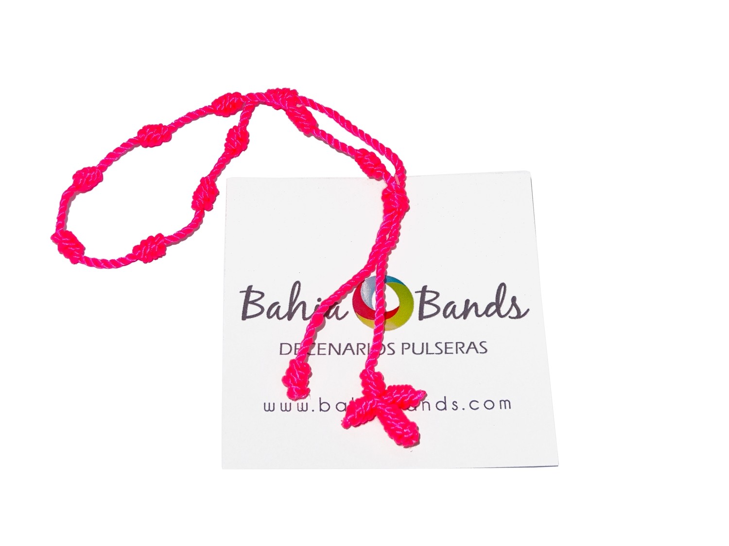 Hot Pink Decenario Bracelet (Decenarios Pulseras)