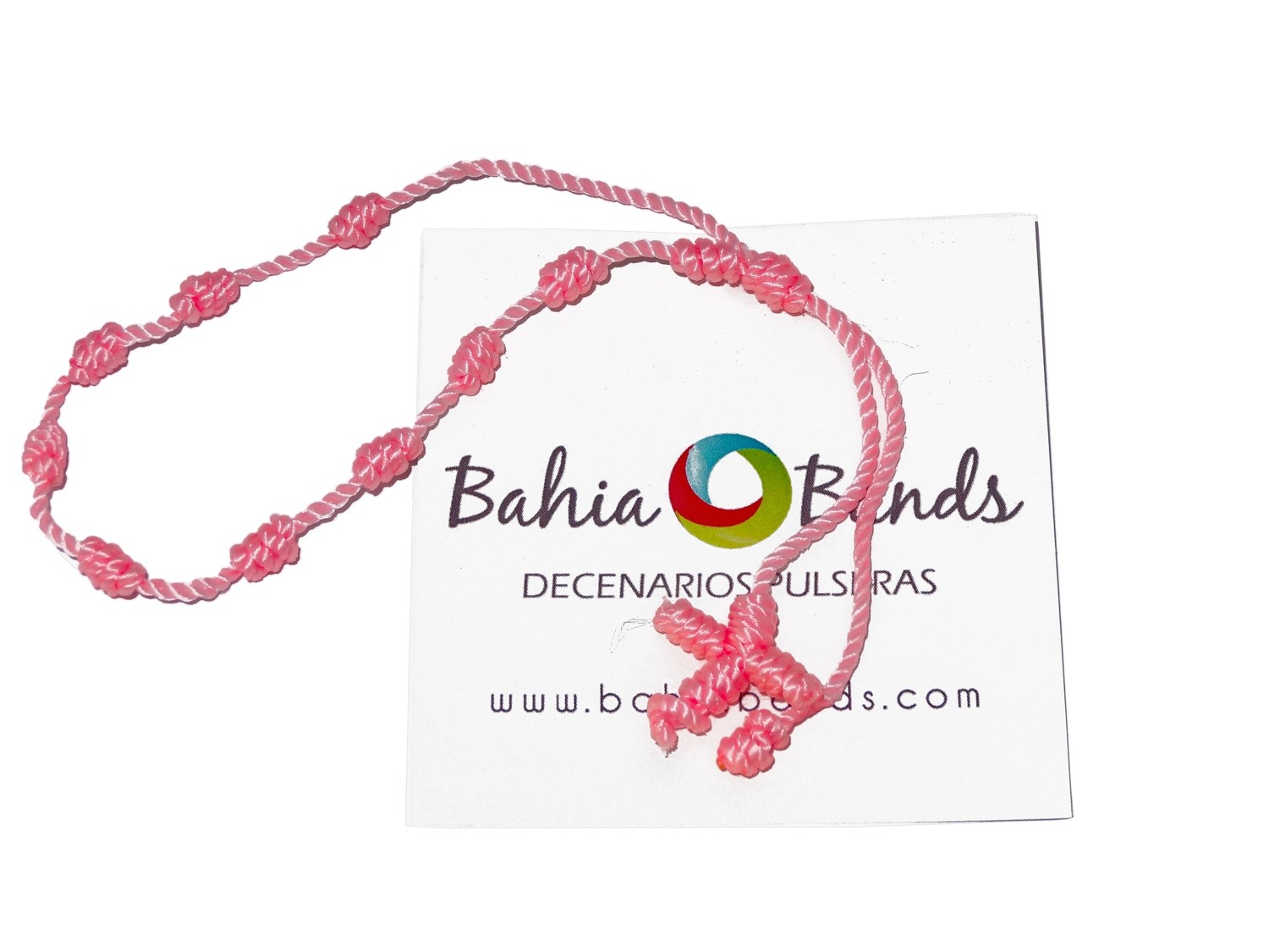 Light pink Decenario Bracelet (Decenarios Pulseras)