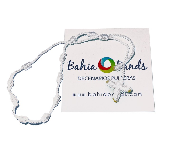 White Decenario Bracelet (Decenarios Pulseras)