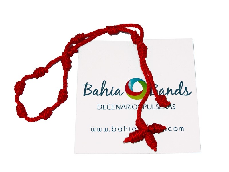 Red Decenario Bracelet (Decenarios Pulseras)