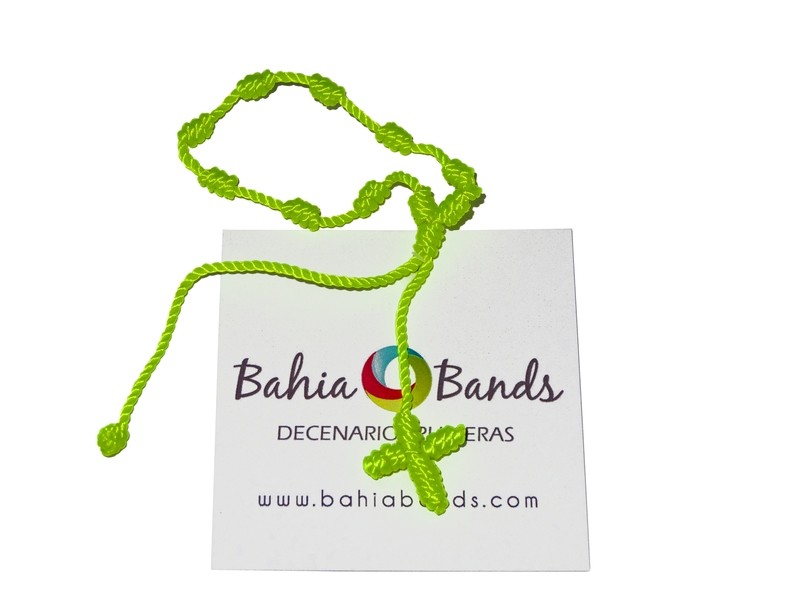 Light Green Decenario Bracelet (Decenarios Pulseras)