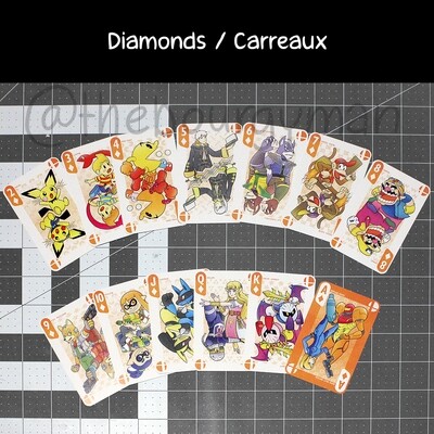 Smash Bros. Playing Card Deck / Paquet de cartes à jouer