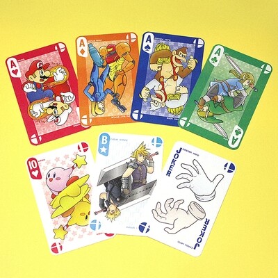 Smash Bros. Playing Card Deck / Paquet de cartes à jouer