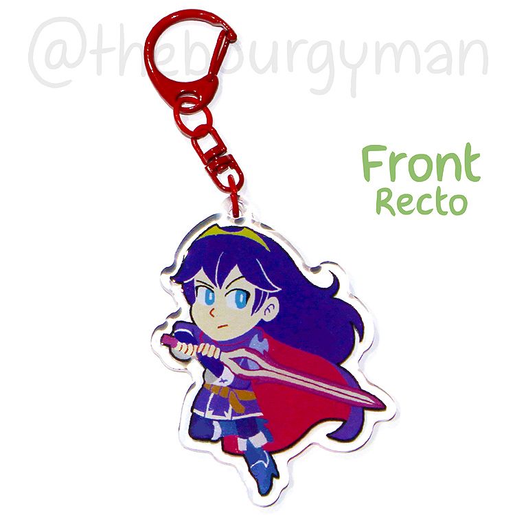 Lucina (Fire Emblem) 2.5" acrylic charm/porte-clé acrylique