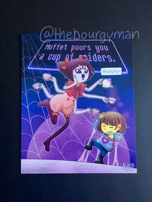 Muffet (Undertale) 8 x 10&quot; poster/affiche