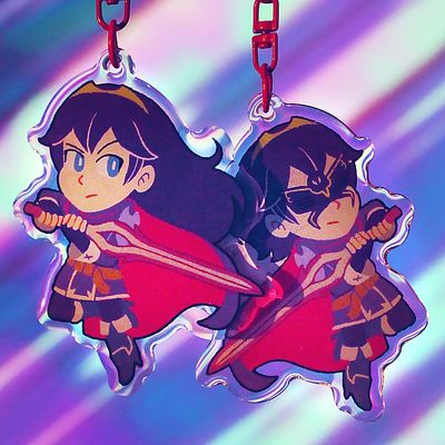 Lucina (Fire Emblem) 2.5&quot; acrylic charm/porte-clé acrylique