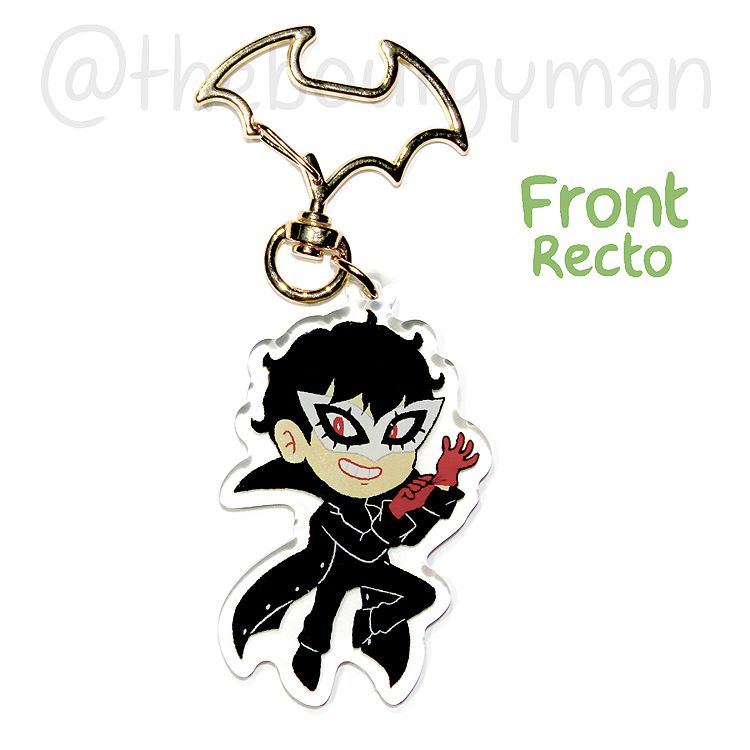 Joker 2.5" acrylic charm/porte-clé acrylique
