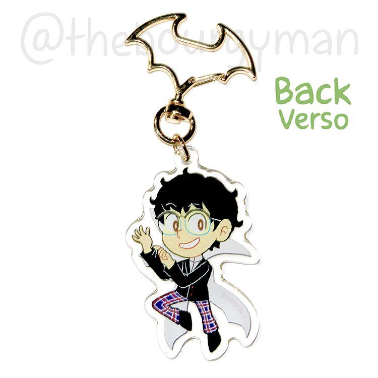 Joker 2.5" acrylic charm/porte-clé acrylique