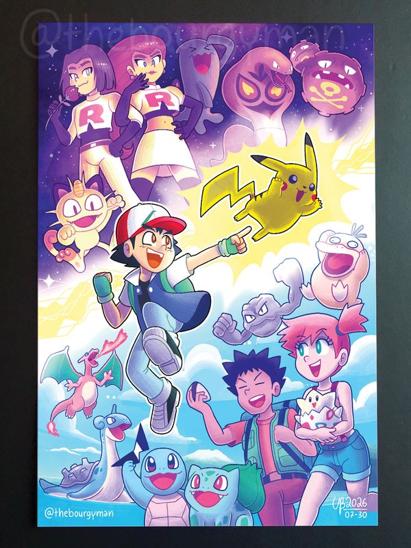To Be A Pokemon Master (Pokémon) 12 x 18" poster/affiche