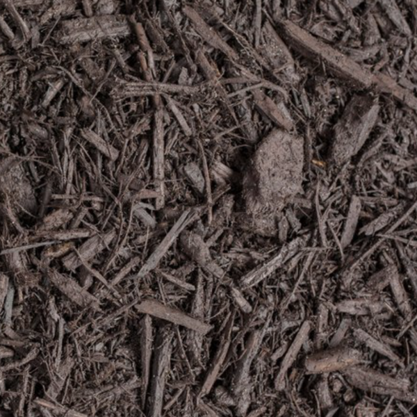 Brown Dyed Hardwood Mulch
