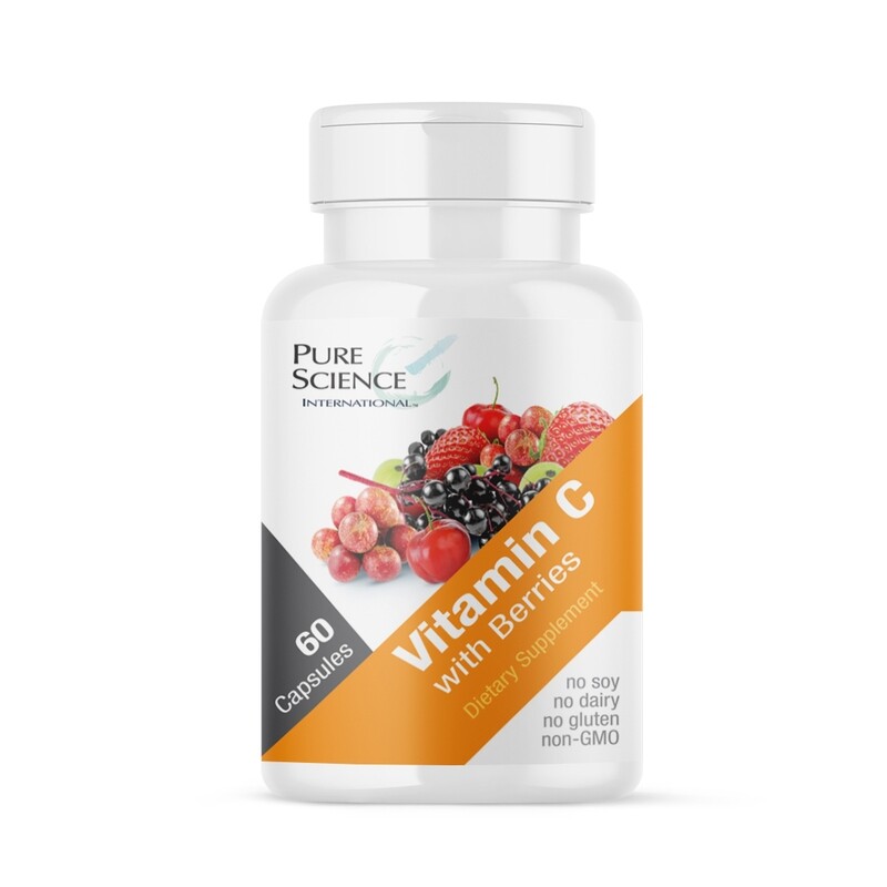 ​Vitamin C  With Berries (60 ct. Capsules)