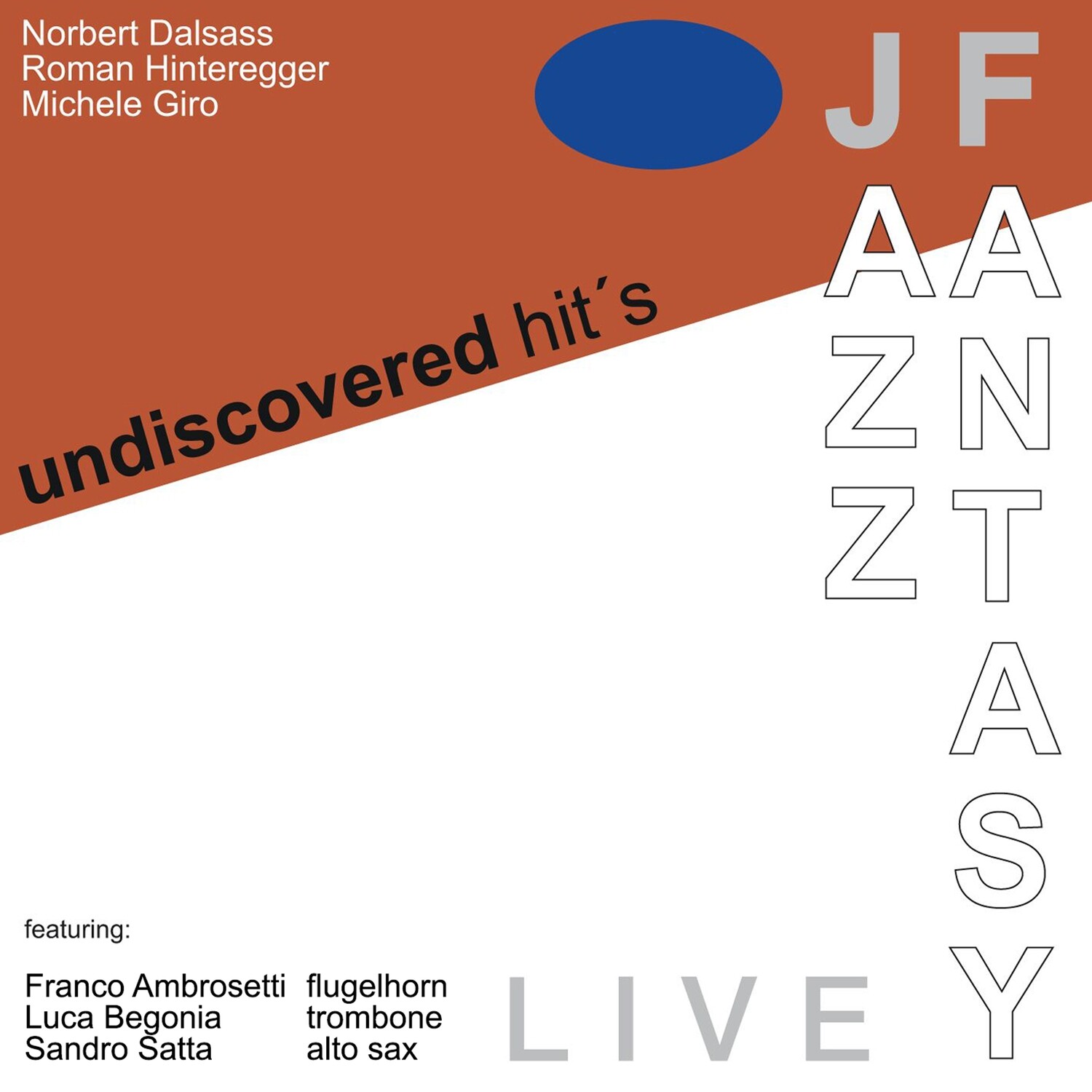 JAZZ FANTASY «Undiscovered Hit’s» (files .wav + covers .jpeg + booklet .pdf)