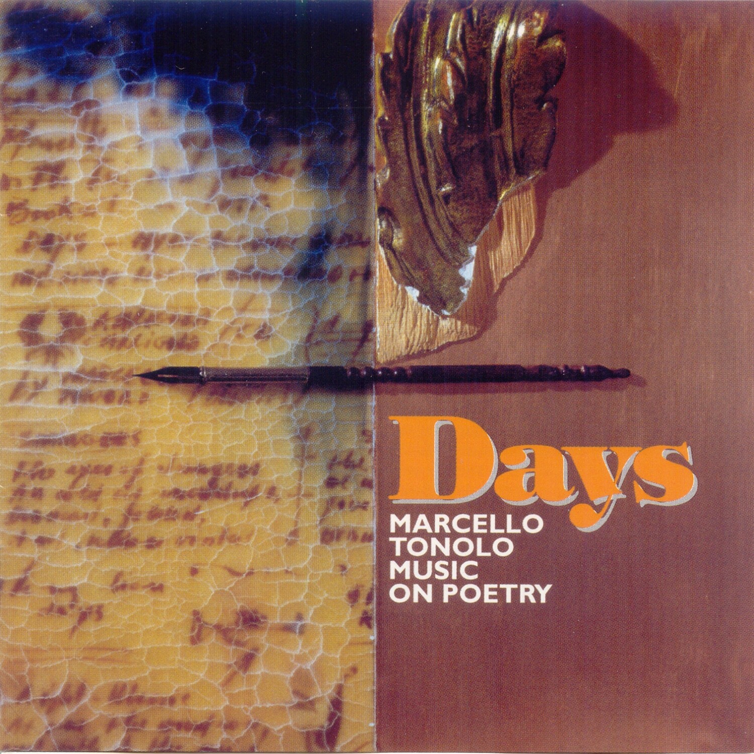 MARCELLO TONOLO &#39;MUSIC ON POETRY&#39;  “Days” (solo in digitale/only digital)