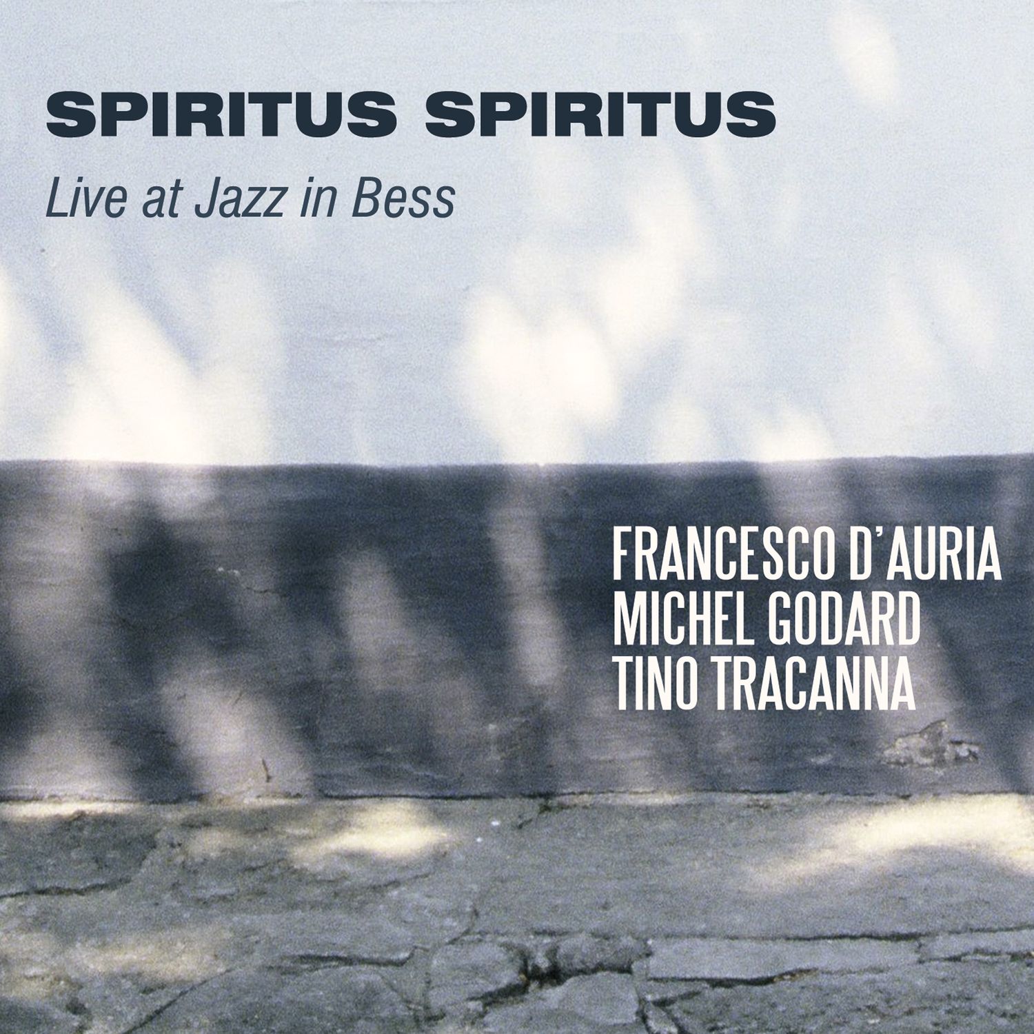FRANCESCO D’AURIA, MICHEL GODARD &amp; TINO TRACANNA  «Spiritus Spiritus» (Live at Jazz in Bess)»