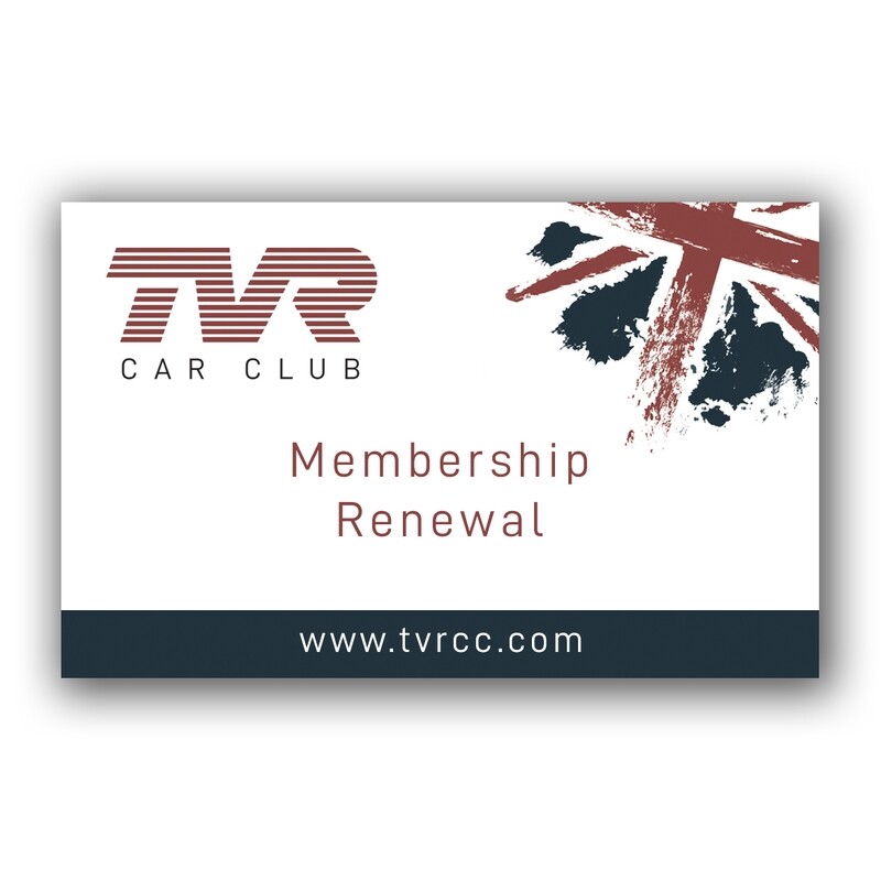 TVRCC International (non UK) Membership Renewal