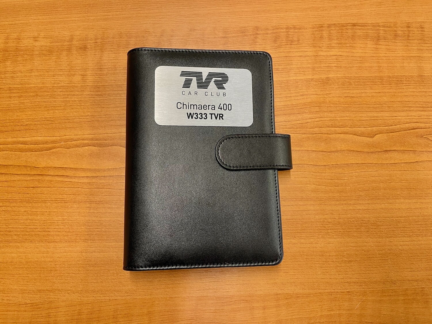 TVRCC Service Record Handbook - personalised