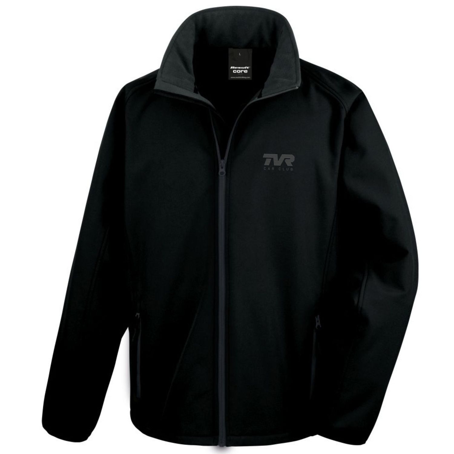 Result Softshell Jacket, Colour: Black / Black