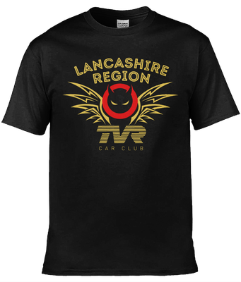 TVRCC T-shirt - &#39;YOUR REGION&#39; Devil Wings
