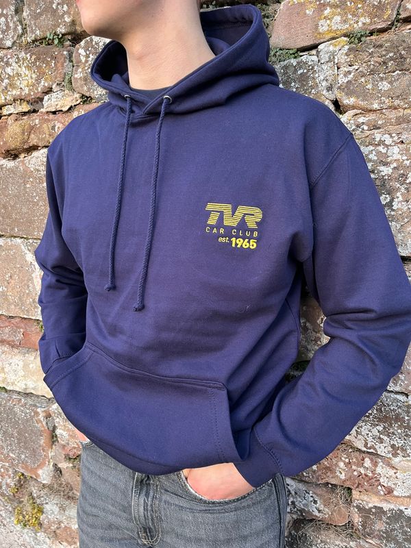 60th Anniversary Hoodie (AWDis Varsity Hoodie) - Unisex - Est 1965 Logo