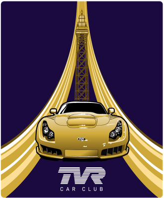 60th Anniversary Tower Door or Bonnet Sticker