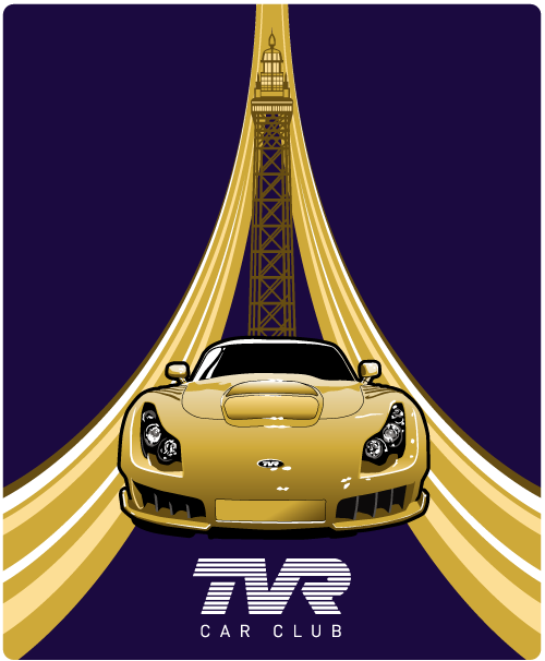 60th Anniversary Tower Door or Bonnet Sticker