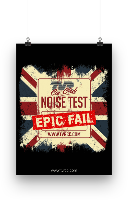 TVRCC Poster - Epic Noise Fail