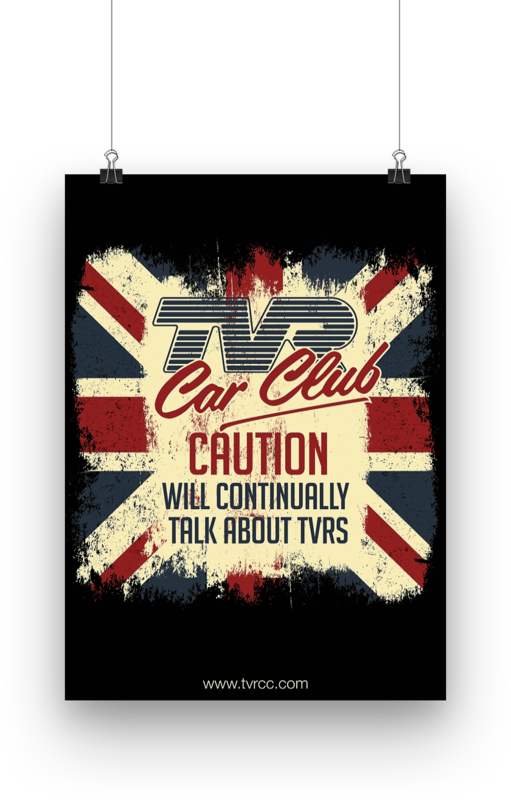 TVRCC Poster - Caution will continually talk about TVRs